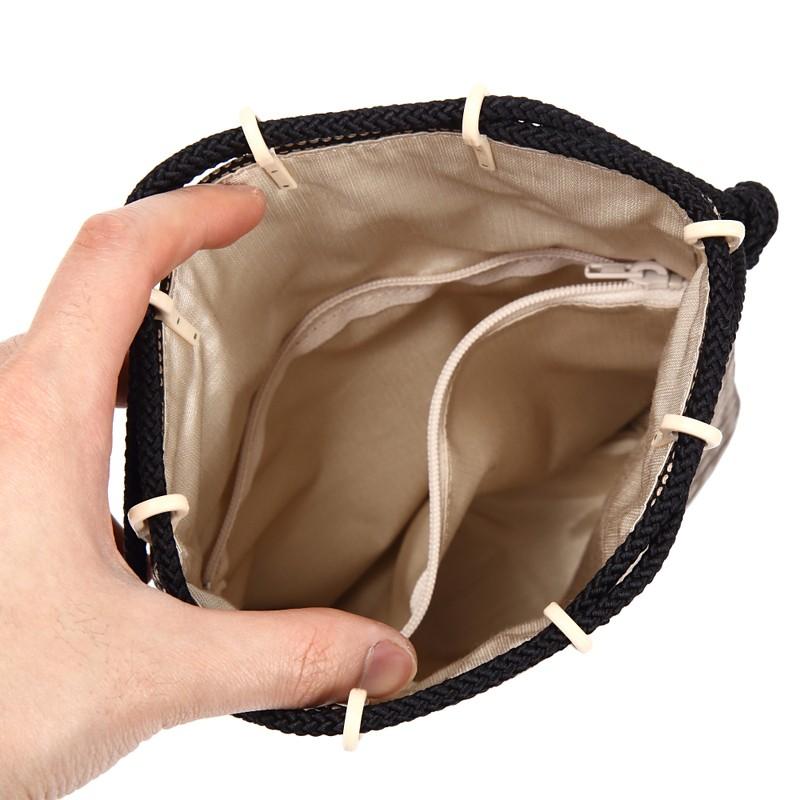 バレンタイン 合切袋 印傳屋 印伝 本革 和柄 たかね 送料無料 甲州印伝 本革 レザー 革 日本製 軽量 軽い おしゃれ 2811 ギフト  母 花以外 | 印傳屋 | 05