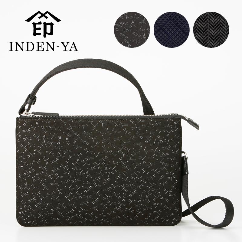 印傳屋（INDEN-YA） ショルダーバッグ 2022年 新作 印伝 6614 メンズ