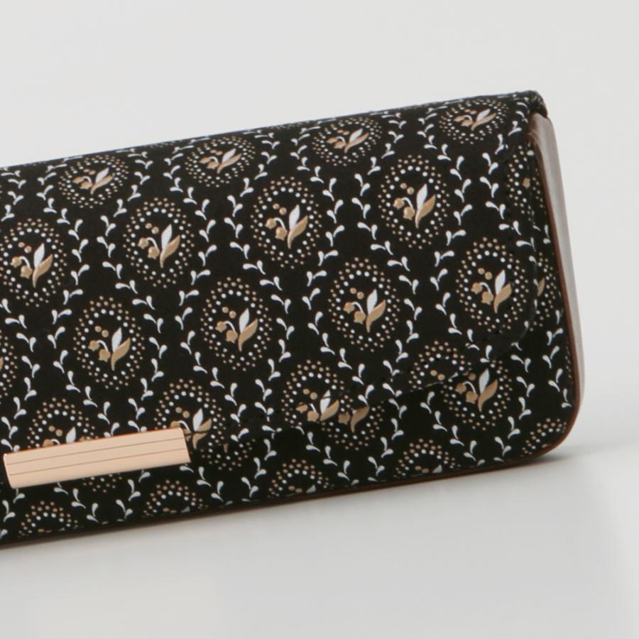 印傳屋 眼鏡ケース 「しらべ」すずらん柄 印傳屋（INDEN-YA） バレンタイン メガネケース 印伝 7007 しらべ