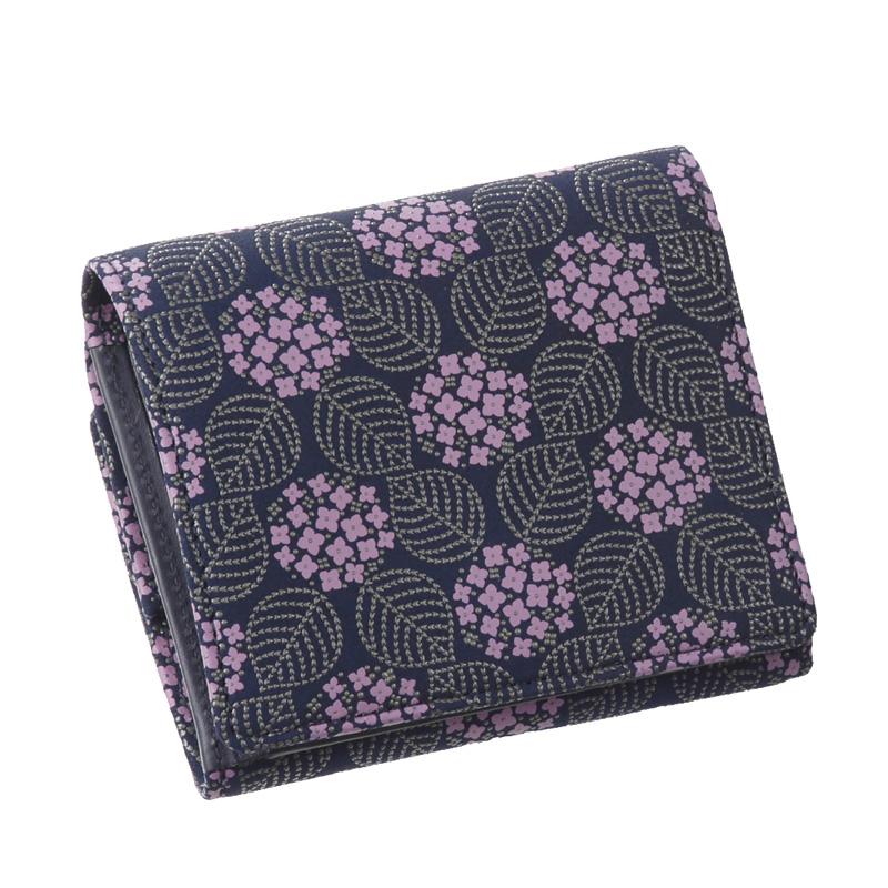 印傳屋（INDEN-YA） クリスマス 財布 二つ折り 二つ折り財布 8004 み