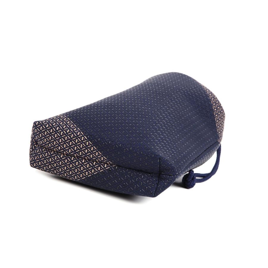 バレンタイン 合切袋 印傳屋 印伝 本革 和柄 庵(Iori) 送料無料 甲州印伝 本革 レザー 革 日本製 軽量 軽い おしゃれ 8217 プレゼント ギフト  母 花以外 | 印傳屋 | 02