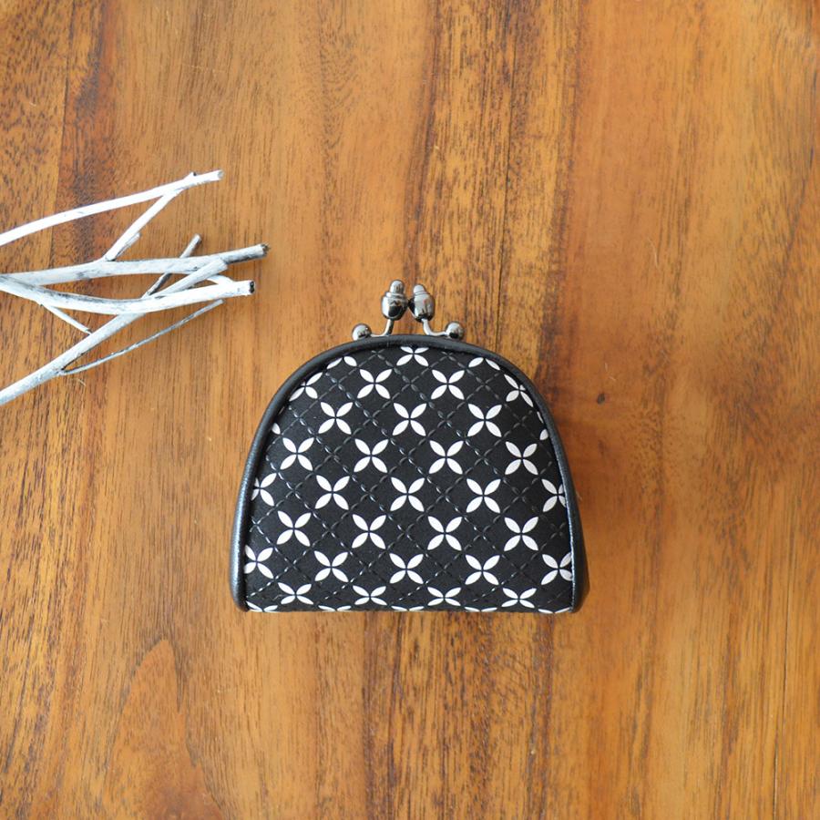 母の日 春財布 小銭入れ がま口 印傳屋 印伝 8802 そよか レディース 甲州印伝 上原勇七 印傳 本鹿革 革 財布 小銭入 レザー ギフト 母 花以外 | 印傳屋 | 12