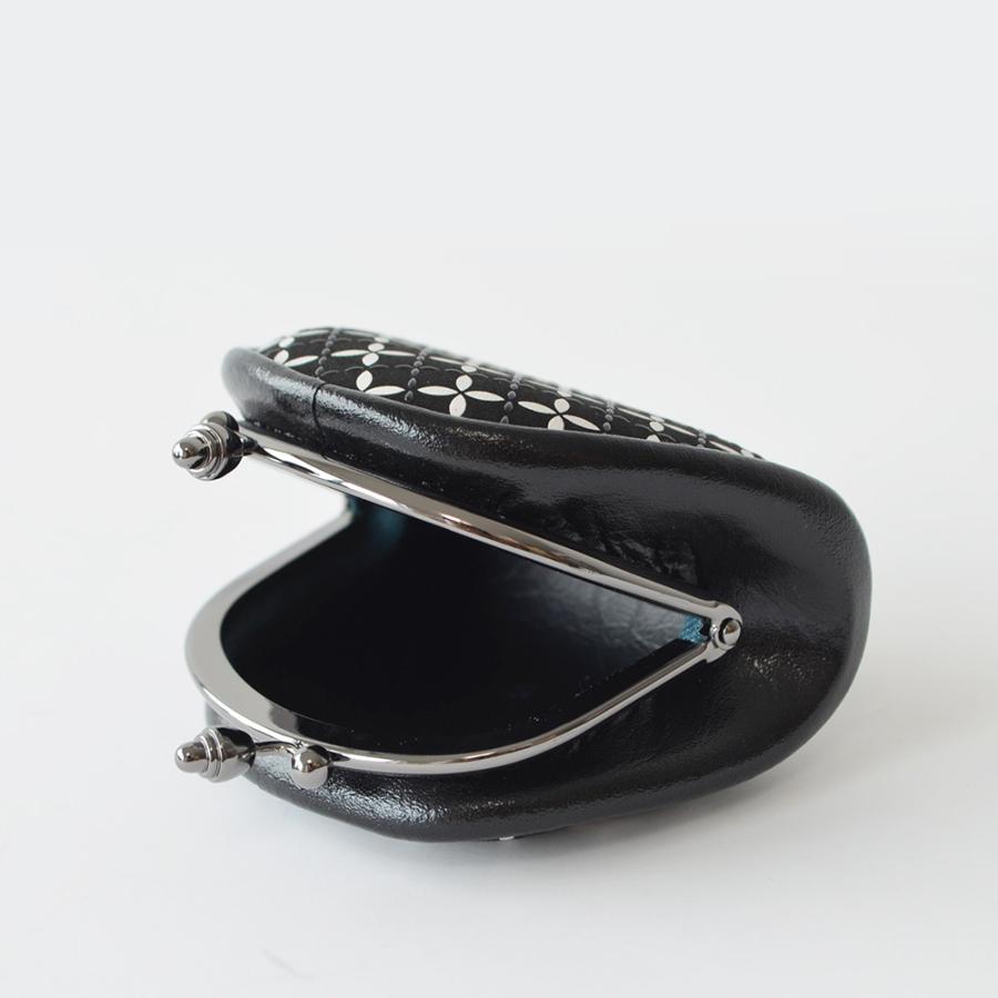 母の日 春財布 小銭入れ がま口 印傳屋 印伝 8802 そよか レディース 甲州印伝 上原勇七 印傳 本鹿革 革 財布 小銭入 レザー ギフト 母 花以外 | 印傳屋 | 07