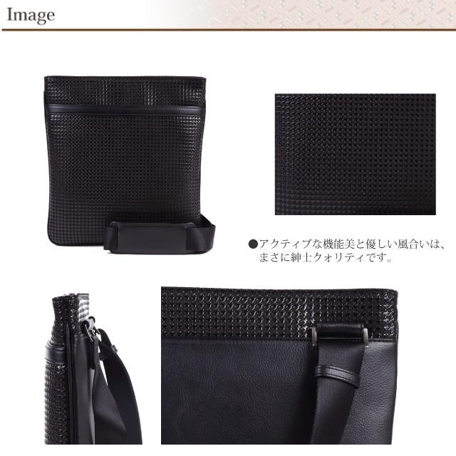 バレンタイン ショルダーバッグ 印傳屋 メンズ 本革 和柄 隼人(はやと) 甲州印伝 レザー 革 日本製 軽量 軽い おしゃれ 8912 プレゼント ギフト  母 花以外 | 印傳屋 | 02