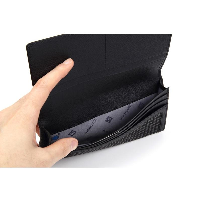 バレンタイン 春財布 長財布 印傳屋 印伝 束入 和柄 隼人(はやと) 送料無料 甲州印伝 本革 レザー 革 日本製 軽量 軽い おしゃれ 8922 ギフト  母 花以外 | 印傳屋 | 08