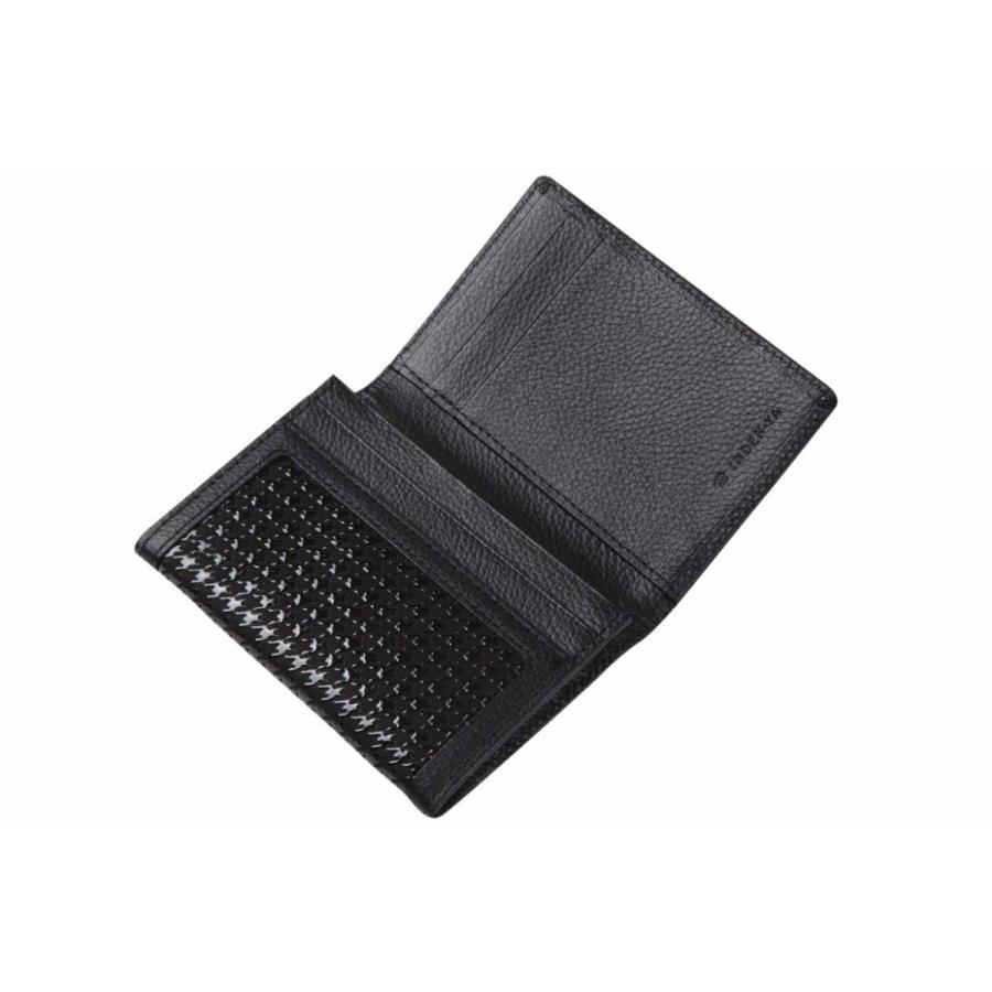 バレンタイン 名刺入れ 印傳屋 印伝 本革 和柄 隼人(はやと) 送料無料 甲州印伝 本革 レザー 革 日本製 軽量 軽い おしゃれ 8923 ギフト  母 花以外 | 印傳屋 | 07