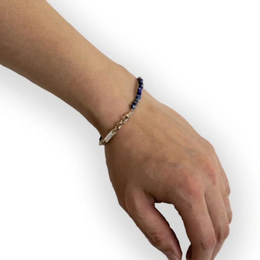 Chain & Stone Bracelet メンズ ブレスレット GARNI ガルニ｜independence｜09