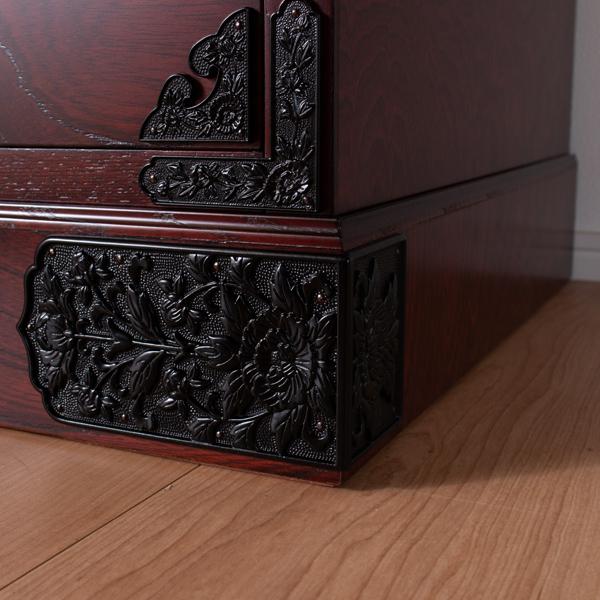 水屋 食器棚 おしゃれ ロータイプ 120 完成品 引き戸 引き出し