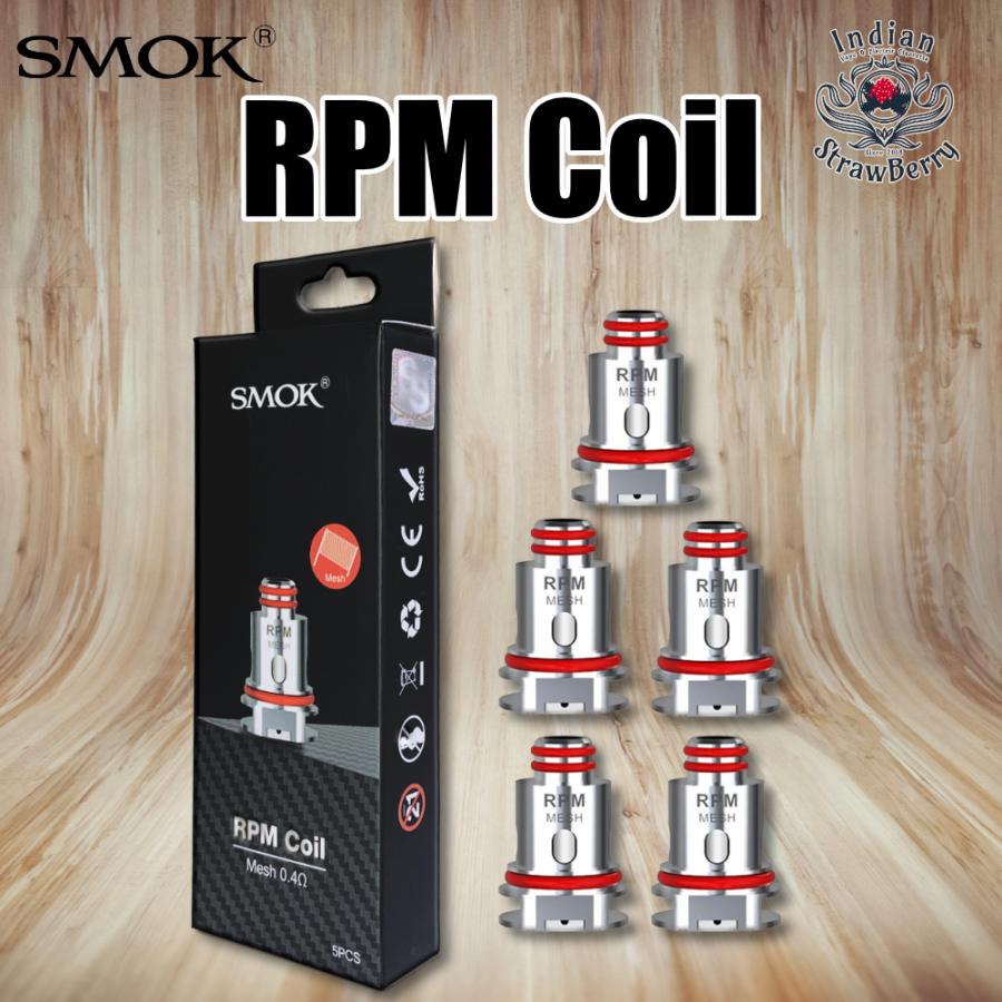 SMOK RPM 交換用コイル（RPM、Fetch対応） : Indian Strawberry - 通販 - Yahoo!ショッピング