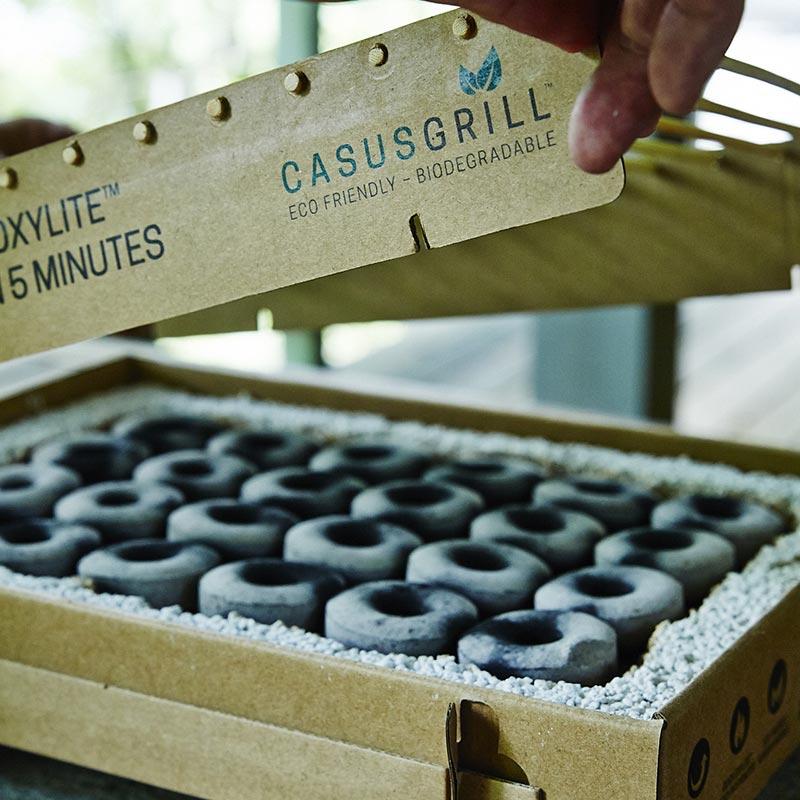 CASUSGRILL クラフトグリル 使い捨てグリル バーベキュー 5分で着火