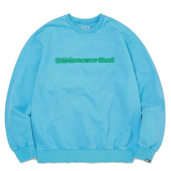 人気ブランドを Thisisneverthat ディスイズネバーザット Tn21ssw001esp ロゴクルーネックトレーナー ブルー L Ds インディーズヤフー店 通販 Yahoo ショッピング 数量限定 Lewisfamilyinsurance Com