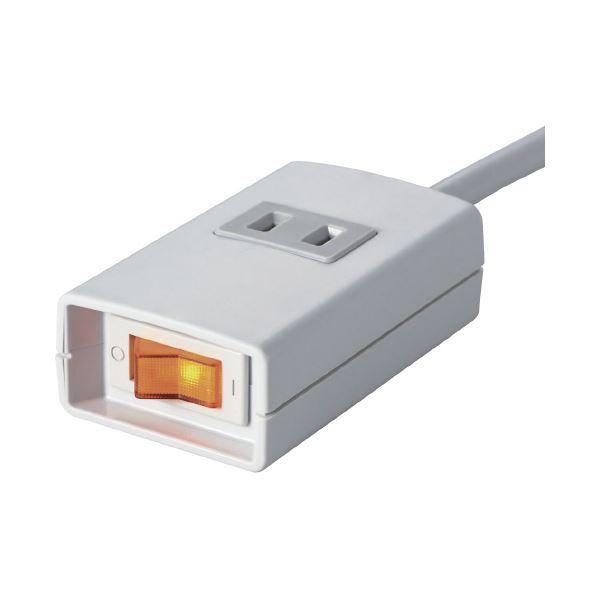 標準保証 エレコム ボックス型OAタップ 8個口 ライトグレー T-H0520TSR