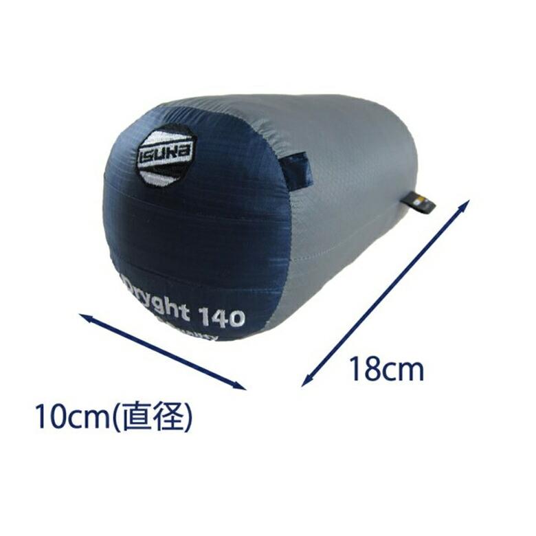 ISUKA イスカ エア ドライト 140 ダークネイビー 138331