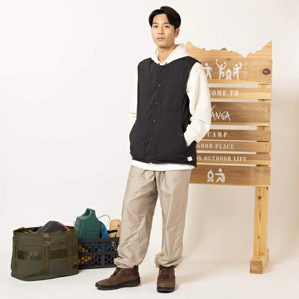 NANGA ナンガ TAKIBI RIPSTOP INNER DOWN VEST (MEN) BLK M