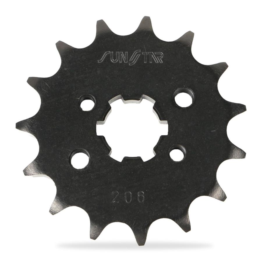 SUNSTAR サンスター チェーン\u0026スプロケット 3点セット DIDチェーン GG428VX ゴールド 適合車種 YAMAHA SEROW225WE(5MP) 年式00-04 KD22107の画像