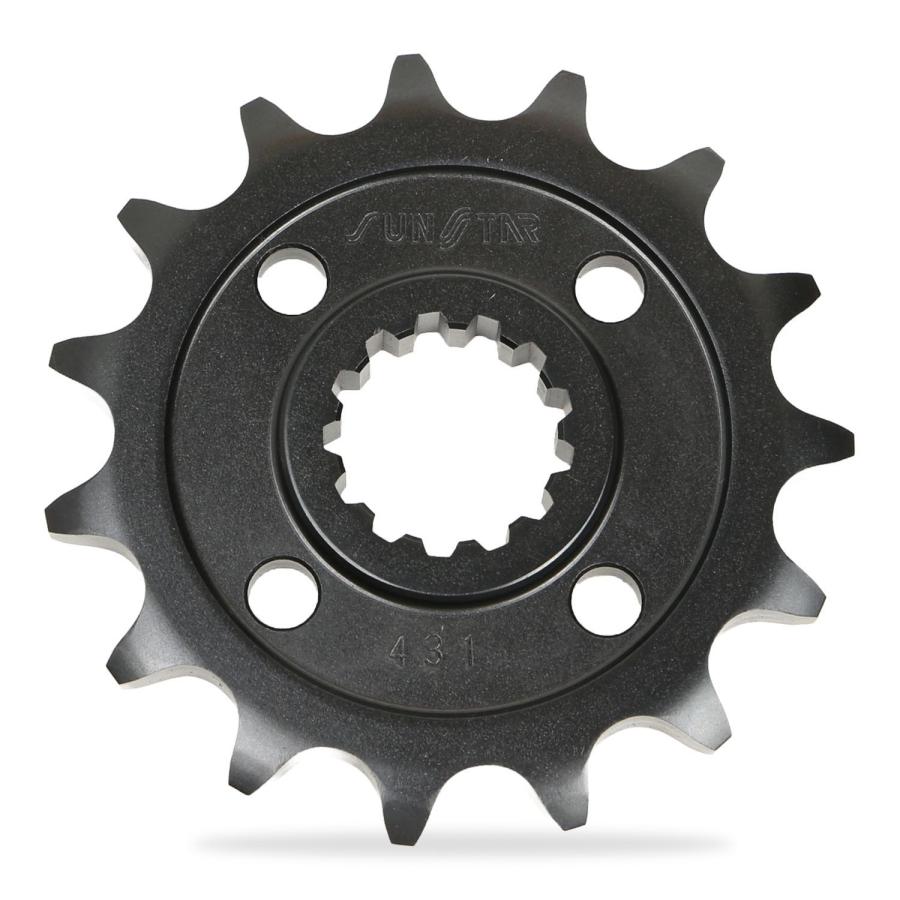 SUNSTAR サンスター チェーン\u0026スプロケット 3点セット RKチェーン BL525X-XW ブラック 適合車種 KAWASAKI Z1000 年式07-09 KR49318の画像
