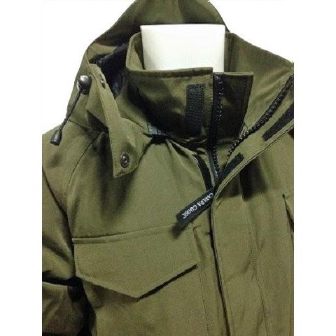 カナダグース(CANADA GOOSE) CONSTABLE PARKA コンスタブルパーカ メンズ ダウンジャケット 4071M 49 MILITARY GREEN｜indigo｜04