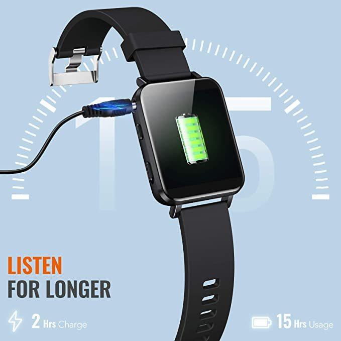 Agptek Bluetooth 液晶タッチパネル 腕時計式mp3プレーヤー 16gb 1 54インチ画面 スマートウォッチ 音楽再生 録音 Fmラジオ 2020 4751028 Select Shop Indivise 通販 Yahoo ショッピング