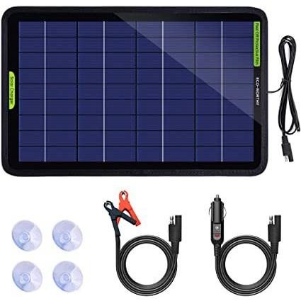 カーソーラーパネル ソーラー充電器 超薄型 車載用ソーラーバッテリ 高効率 ソーラーチャージャー ボータブル 12v 10w 4 Sale 97 Off