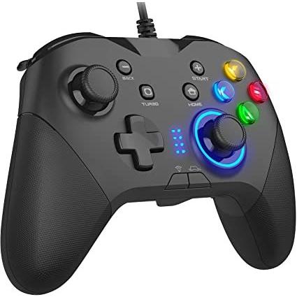 有線ゲームコントローラー Usbゲームパット二重hd振動 Turbo連射 Pc Switchに適応 割引 Android ケーブル長さ2m