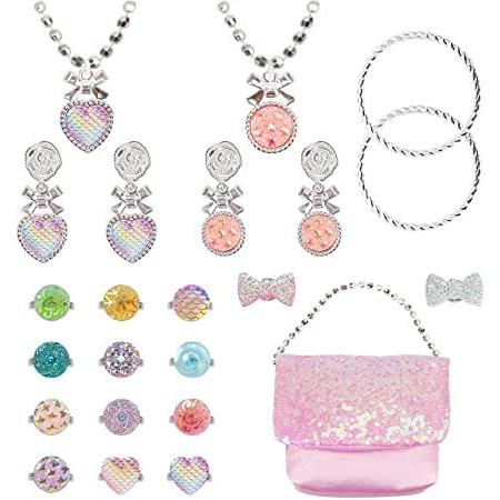 キッズアクセサリーセット プリンセス お姫様ごっこ 子供 コスチューム 指輪 ネックレス バッグ アクセサリー おもちゃ 女の子 Select Shop Indivise 通販 Yahoo ショッピング