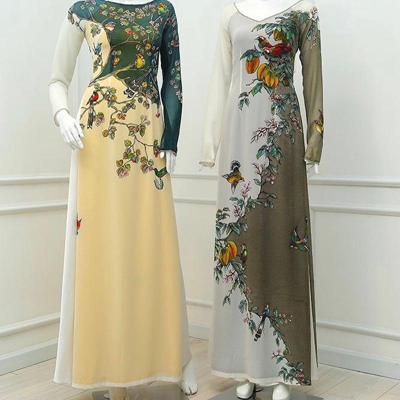 無料長期保証 アオザイ オーダーメイド Si Hoang シーホアン デザイン 花柄 ベトナム Ao Dai 高級ドレス デザイナーズドレス 結婚式 Aodai Flower ベトナム市場 通販 Yahoo ショッピング 海外正規品 Jeannesauve Org