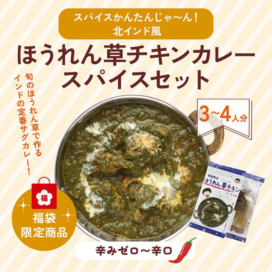 【完売御礼】印度カリー子のわくわく♪福袋 スパイスカレー & ビリヤニ 13点セット | マサラチャイ タンドリーチキン 至福のグラノーラ |  | 08