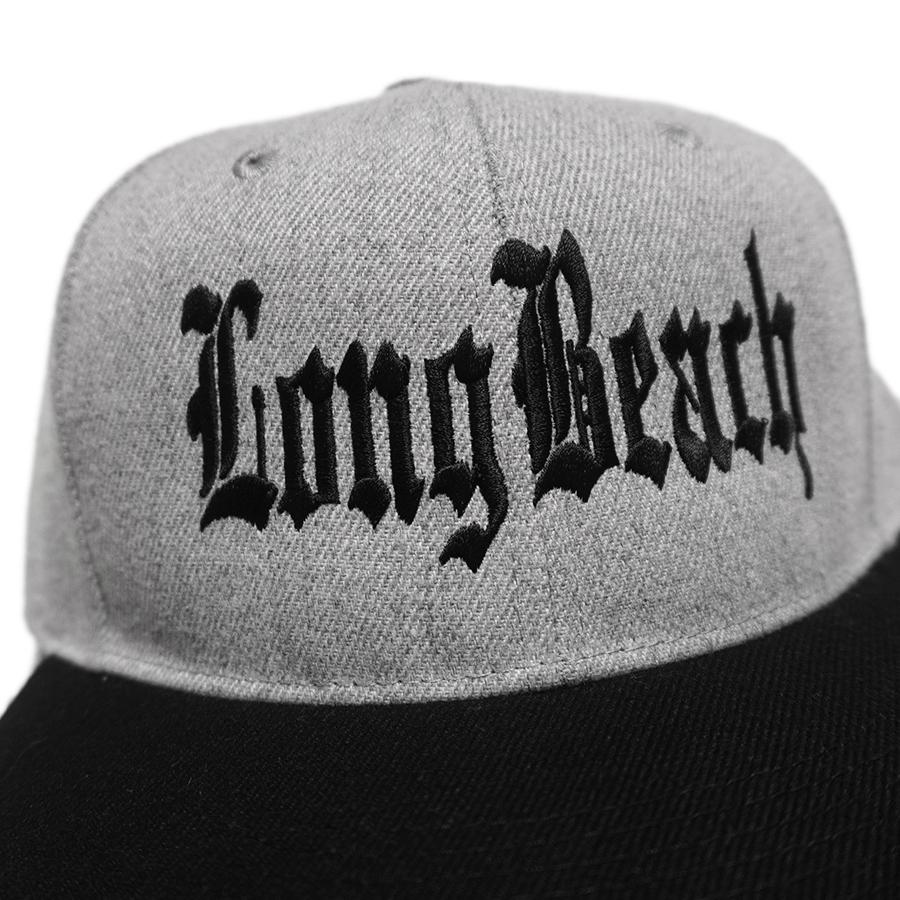 LONG BEACH ロングビーチ 帽子 キャップ SNAPBACK CAP スナップバック 
