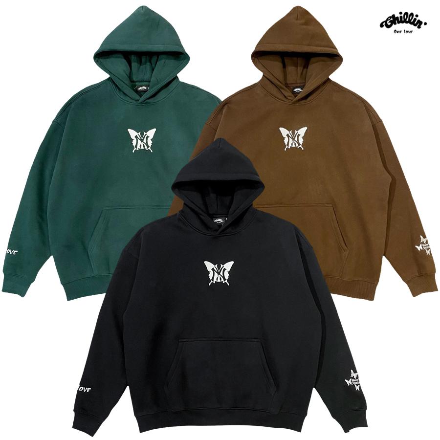 CHILLIN' チリン パーカー スウェット フード フーディー ロング
