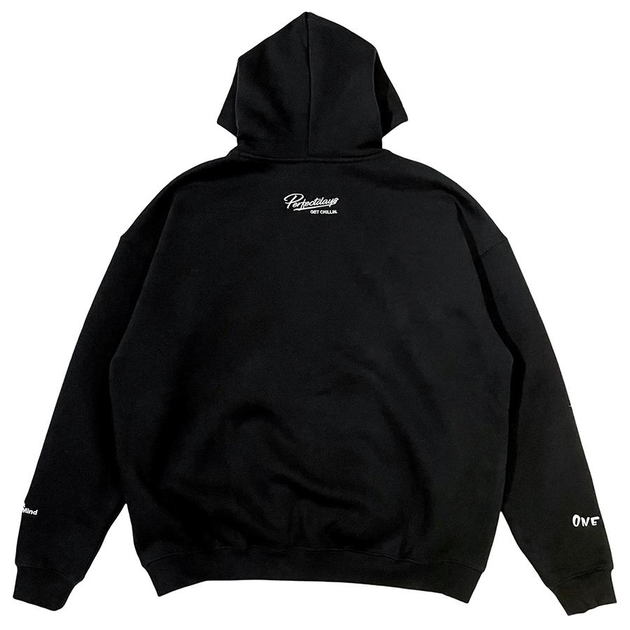 そうりゅうChillin' チリン　パーカー　フード　XL ブラック そうりゅう様専用Chillin' チリン パーカー フード XL ブラック