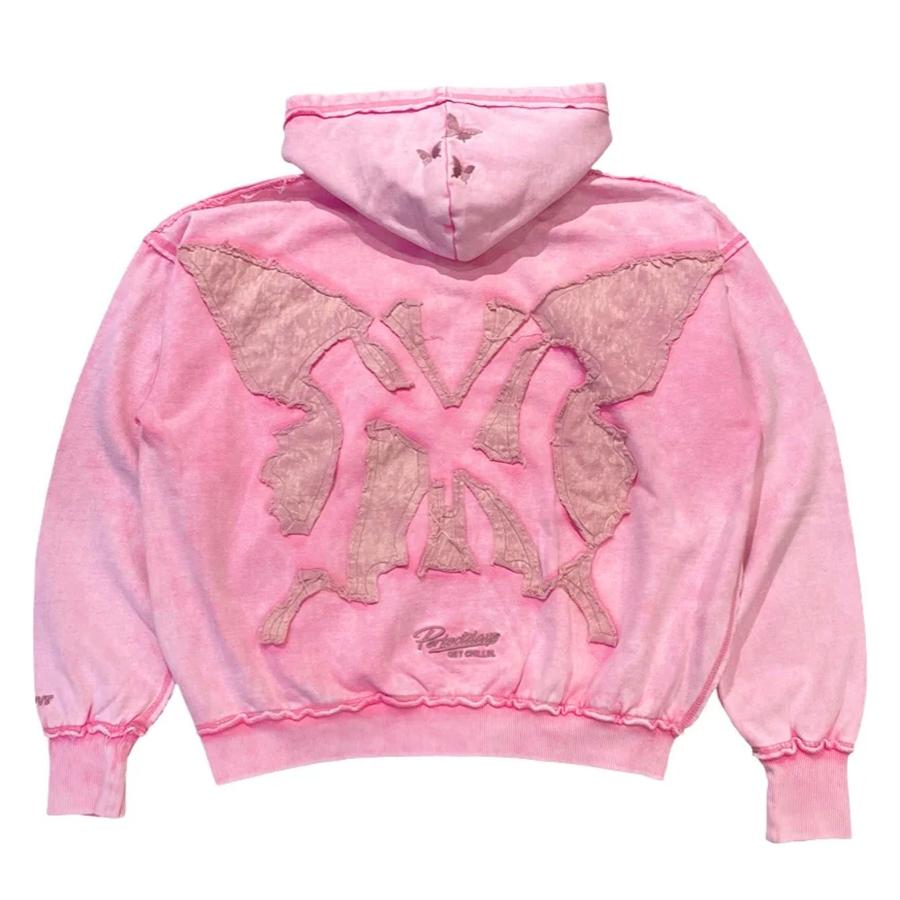 新品 chillin' フル刺繍ジップアップパーカー CHILLIN' チリン パーカー スウェット フード フーディー ジップ