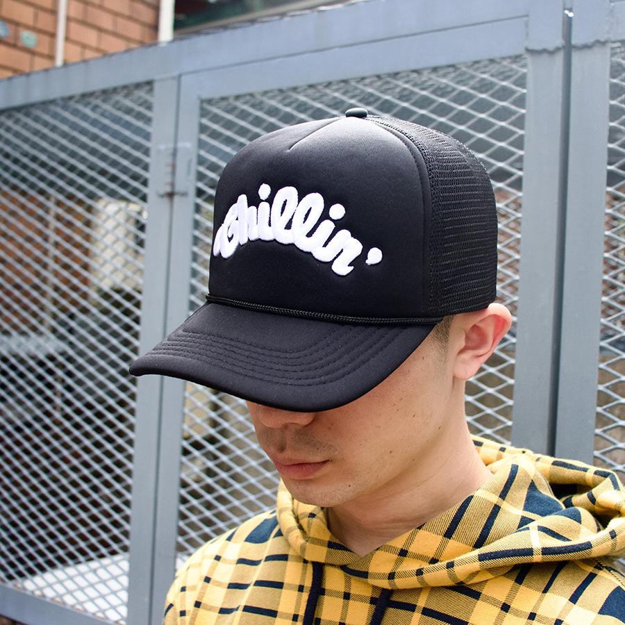 CHILLIN' チリン キャップ 帽子 MESH CAP メッシュキャップ スナップ