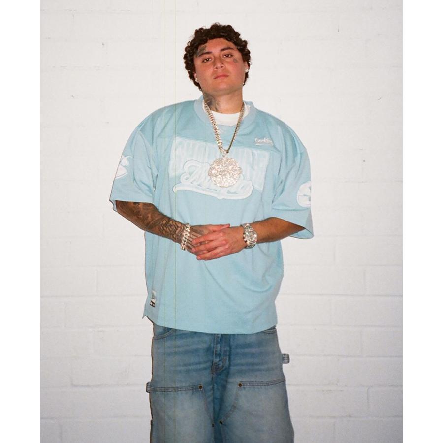 XL 超お得！新品最安値！ファインシックス　フットボールジャージ　ゲームシャツ COOKIES × SHORELINE MAFIA クッキーズ ショアライン マフィア
