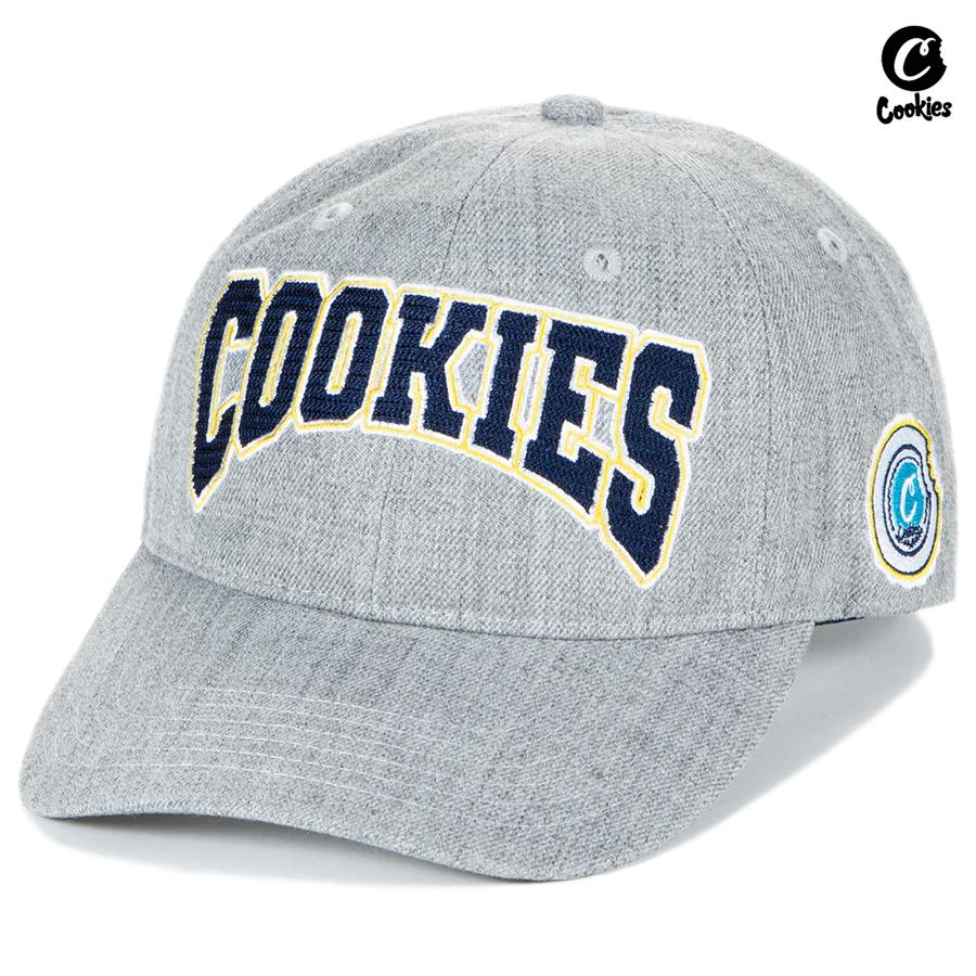 送料無料 COOKIES DOUBLE UP STRAPBACK CAP GRAY cks22m011INDOOR CLASS