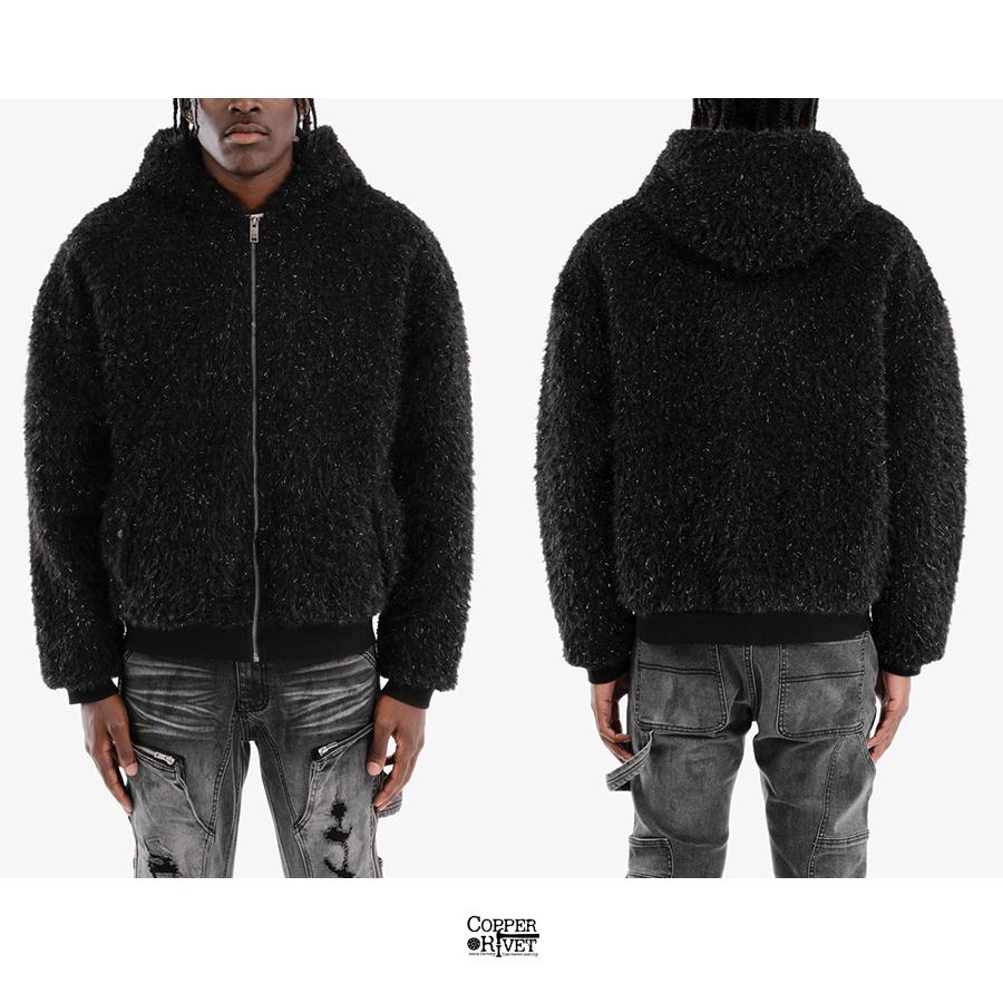 COPPER RIVET ファー ジャケット フード フーディー アウター LUREX 