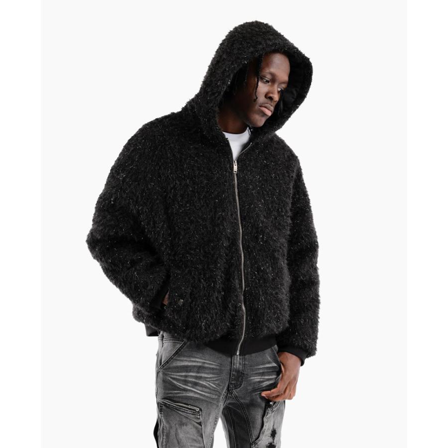 COPPER RIVET ファー ジャケット フード フーディー アウター LUREX 