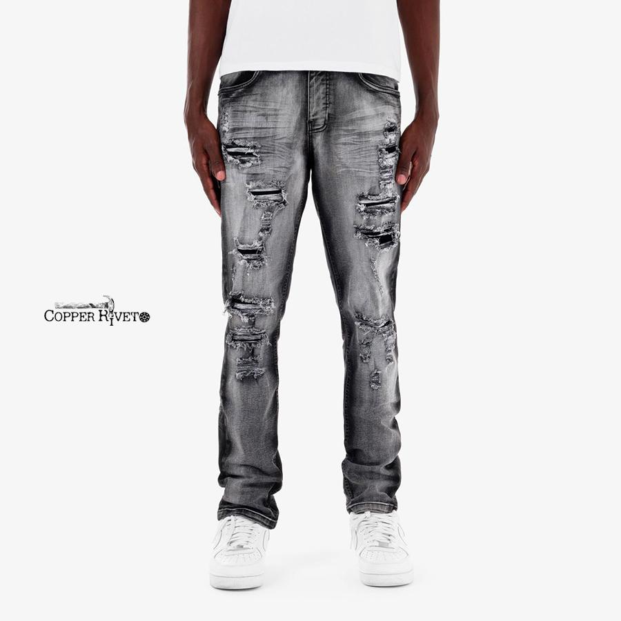 30%OFF】COPPER RIVET コッパーリベットデニム パンツ ジーンズ スリム 
