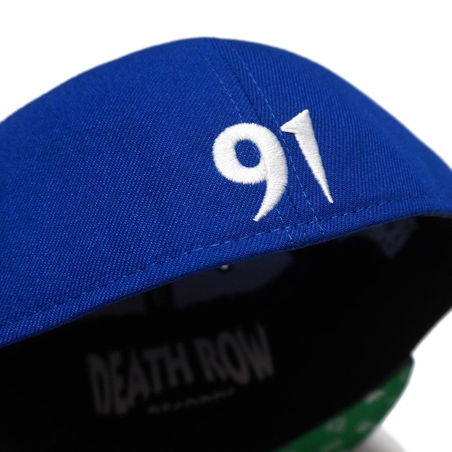 DEATH ROW RECORDS デスロウレコード OG LOGO PAISLEY FITTED CAP