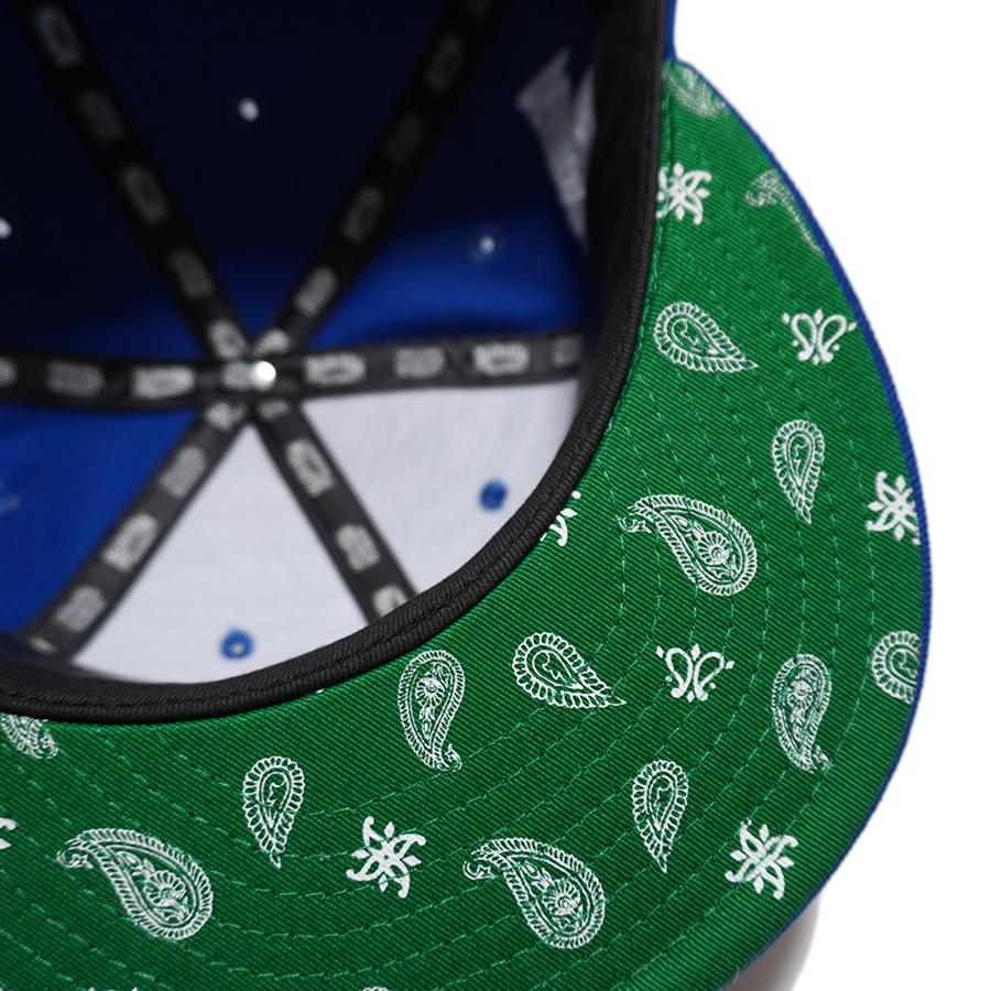 DEATH ROW RECORDS デスロウレコード OG LOGO PAISLEY FITTED CAP