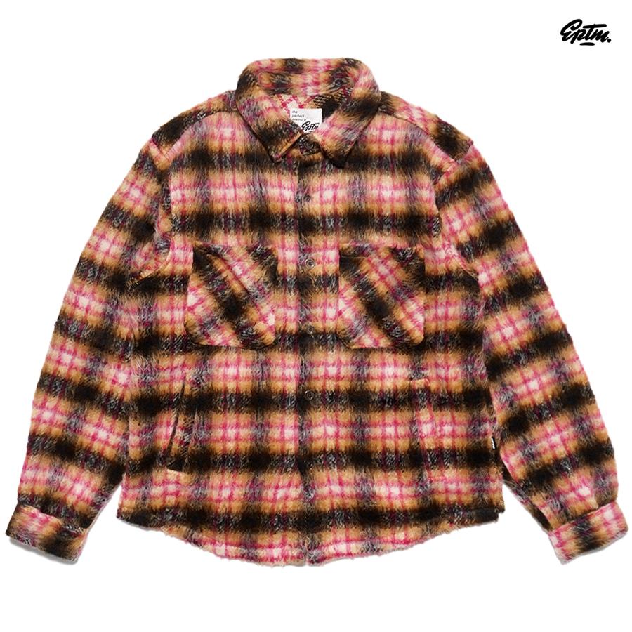 EPTM SIDE SLIT HEAVY FLANNEL SHIRTS【MULTI COLOR】エピトミ 
