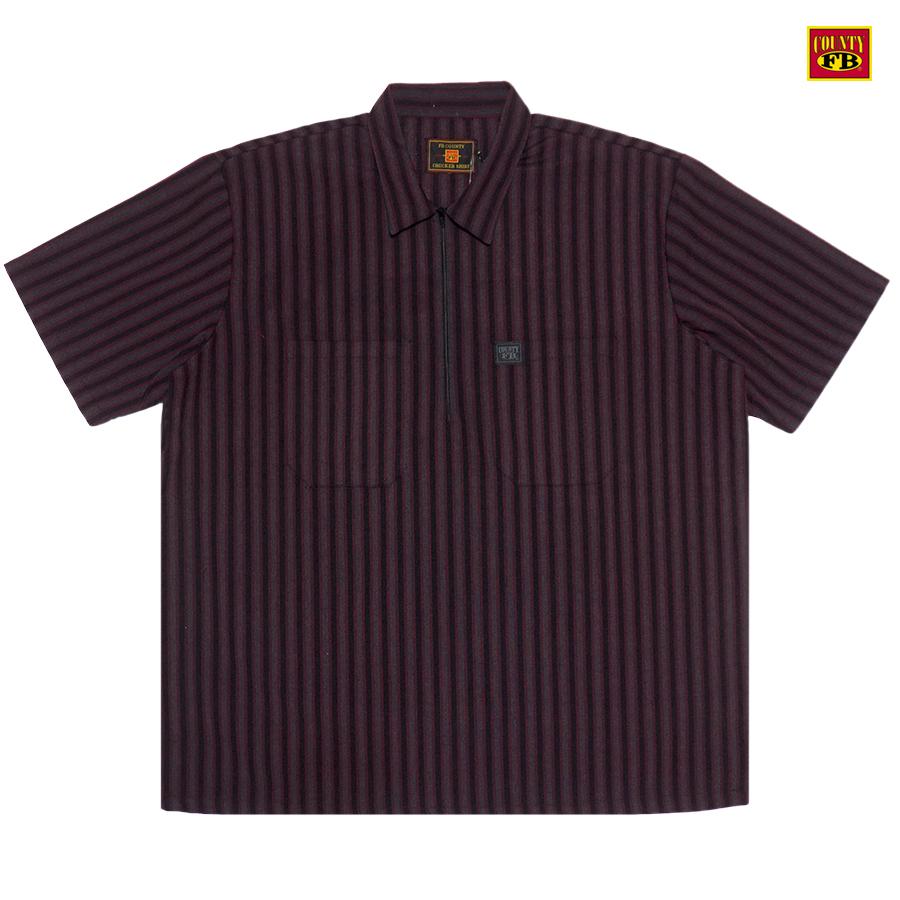 FB County ブラック シャツ XL FB COUNTY【L/S CHECKER FLANNEL SHIRTS】