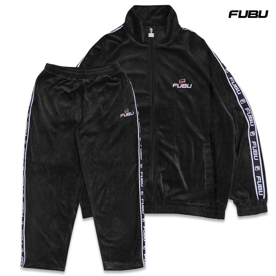 FUBU フブ ベロア セットアップ 上下セット ベルベット トラック FUBU フブ ベロア セットアップ 上下セット ベルベット トラック