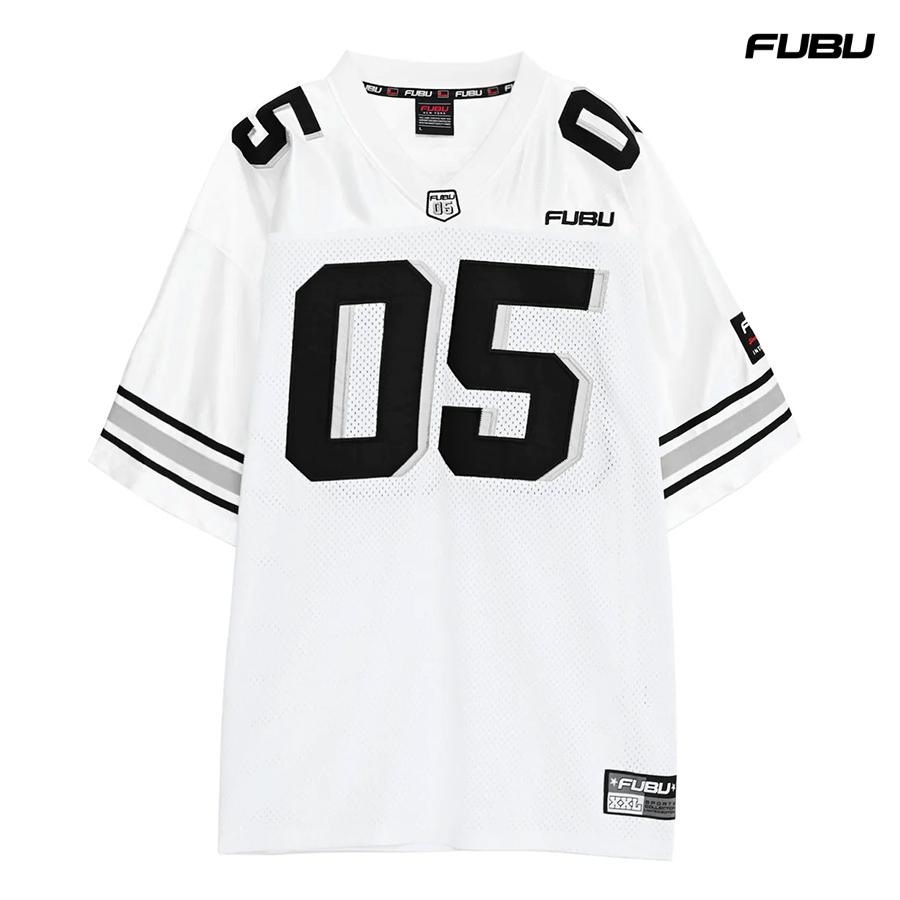 FUBU フブ ジャージ JERSEY ゲームシャツ フットボール メッシュ 半袖