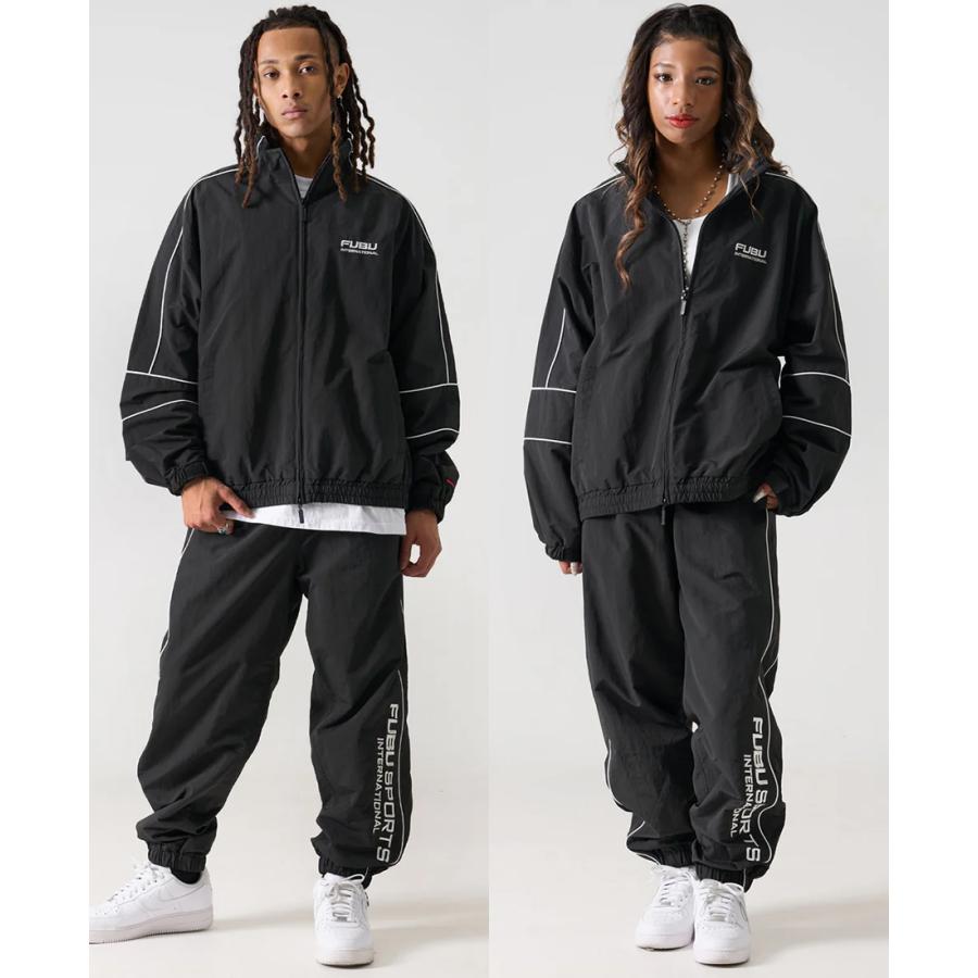 FUBU フブ ナイロン セットアップ 上下セット トラック