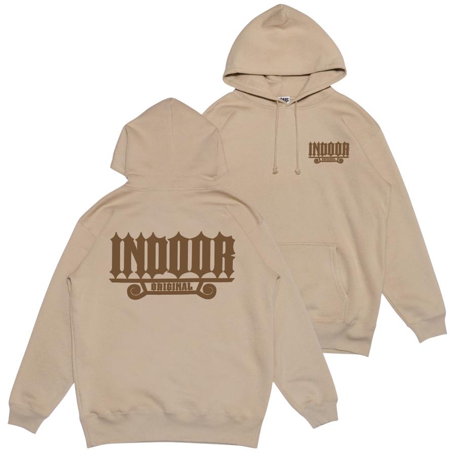 SALE☆20%OFF】INDOOR ORIGINAL インドア パーカー スウェット フード
