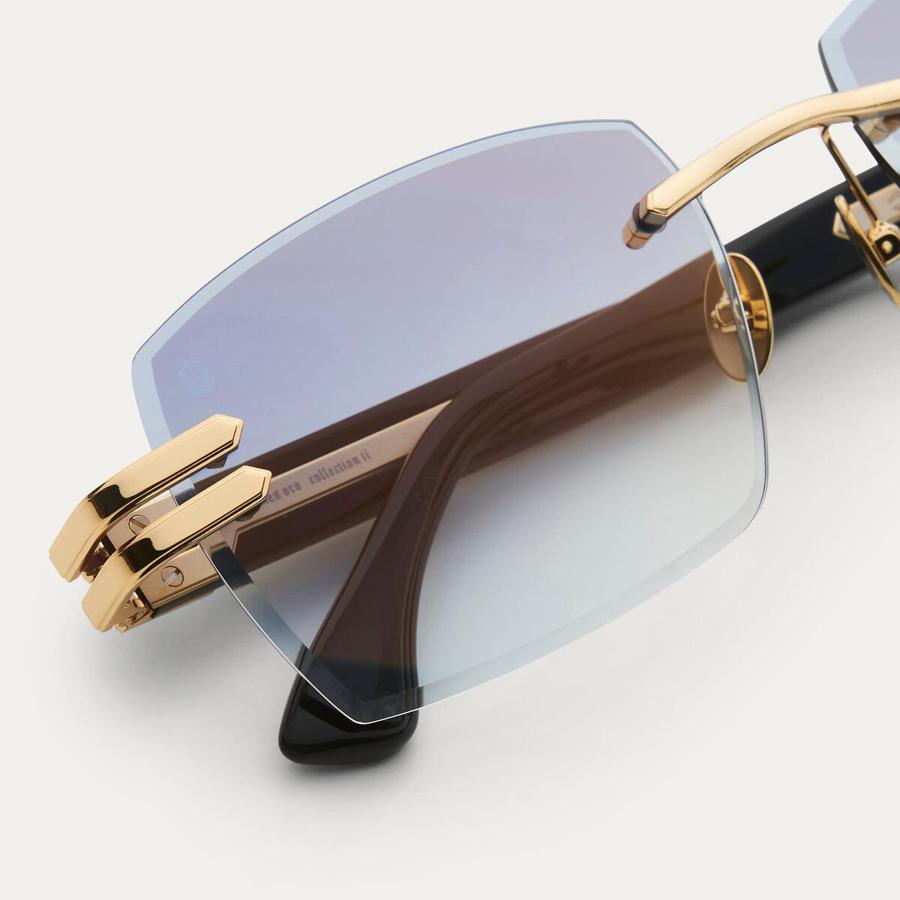 送料無料 JAMES ORO BARON GRAIL SUNGLASS BLUE : INDOOR CLASS - 通販 