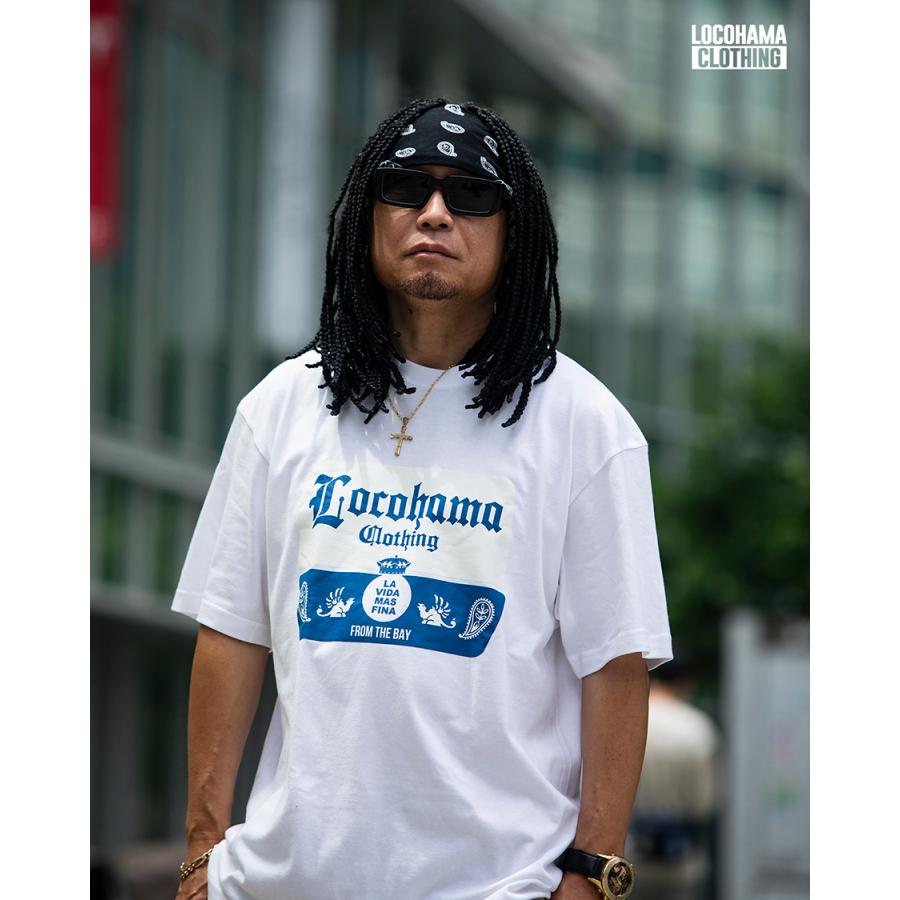 LOCOHAMA CLOTHING ロコハマクロージング Tシャツ 半袖 ロゴ DJ PMX