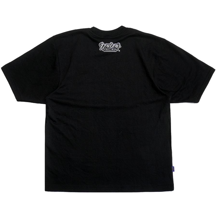 ユ*タ様 LowLow Street Wear 半袖シャツ 黒 L LOWLOW STREETWEAR Tシャツ 半袖 大きいサイズ ビッグサイズ