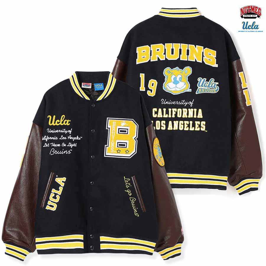 UCLA 【30%OFF】NUTMEG×UCLA ナツメグ スタジアムジャケット