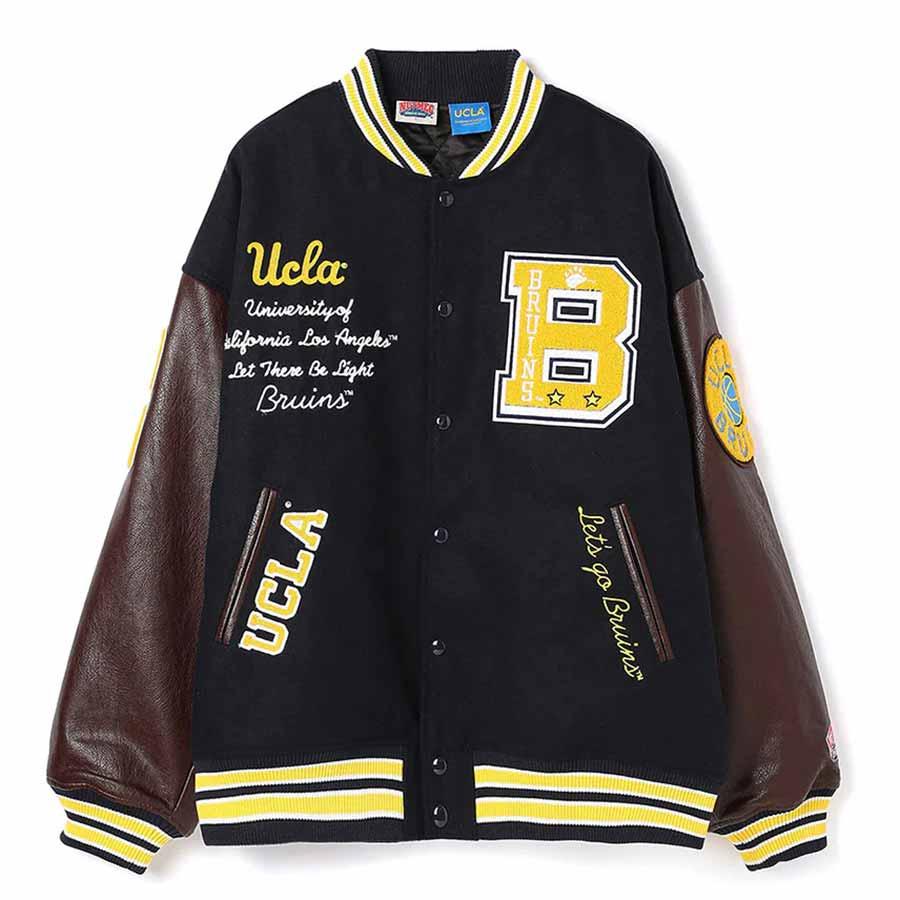 【UCLA/NUTMEG】スタジャン UCLA 【30%OFF】NUTMEG×UCLA ナツメグ スタジアムジャケット